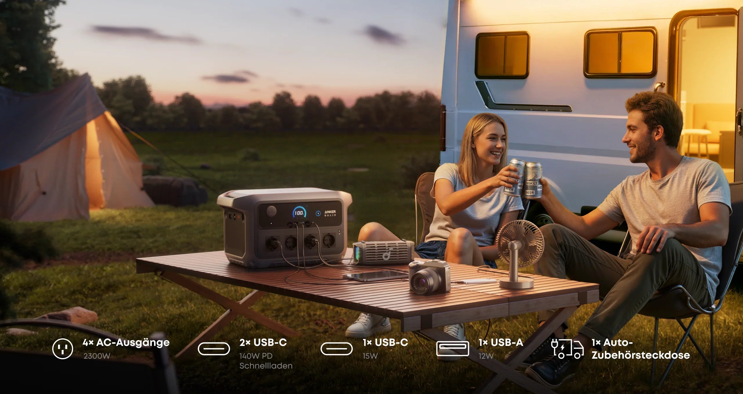 Autarke Energie unterwegs: Der Anker SOLIX C2000 Gen 2