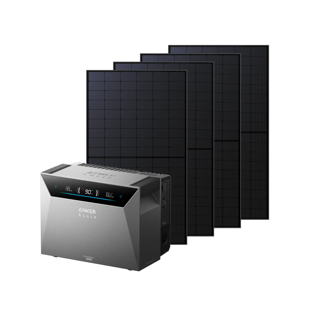 Anker SOLIX Solarbank 4 E5000 Pro – Balkonkraftwerk Komplettset (Smart Meter Gen 2 inkl.)  (0% MwSt gemäß § 12 Abs. 3 S. 1 UStG bei Vorliegen der gesetzlichen Voraussetzungen)
