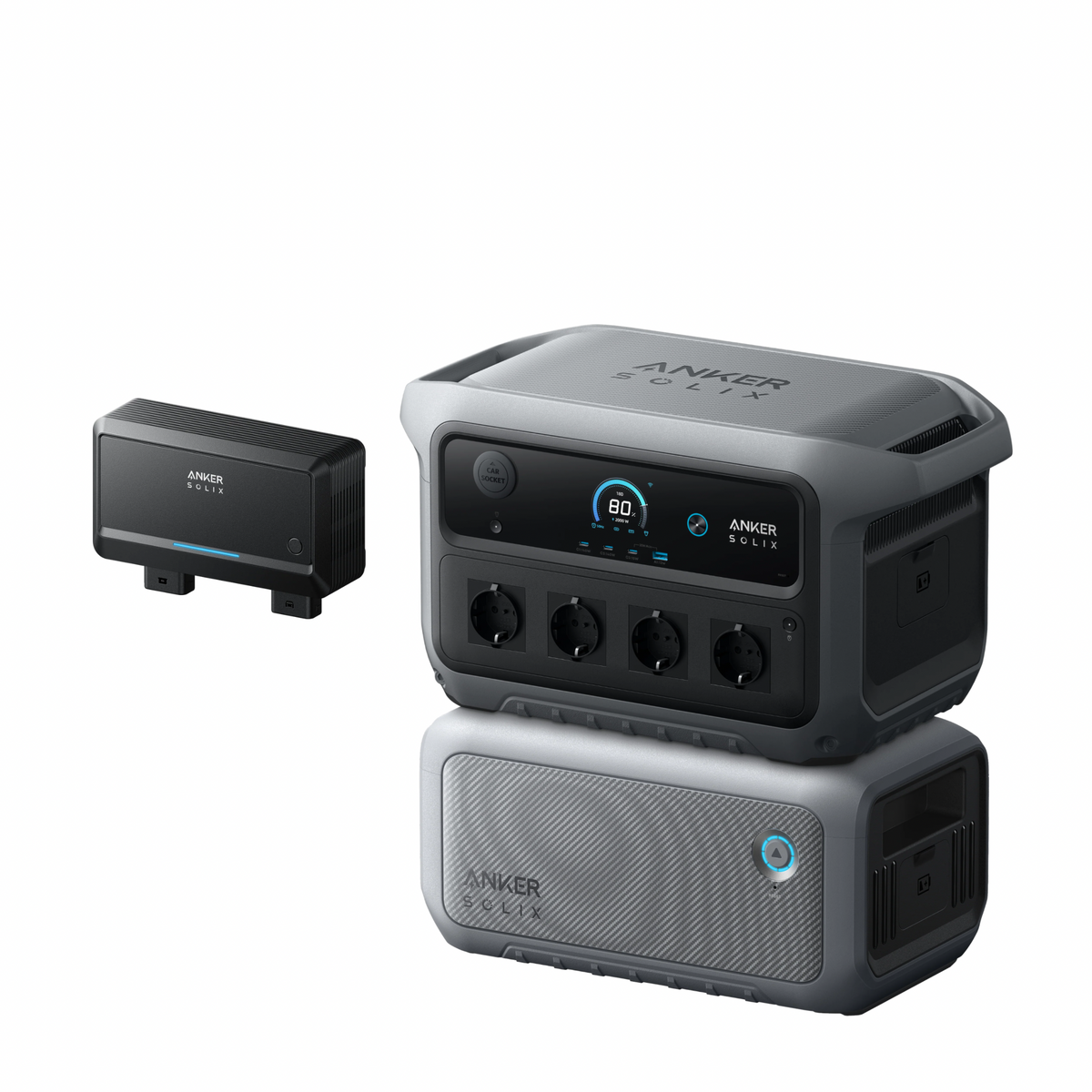 Anker SOLIX C2000 Gen 2 + Alternator Charger | 2048 Wh Set (0% MwSt gemäß § 12 Abs. 3 S. 1 UStG bei Vorliegen der gesetzlichen Voraussetzungen)