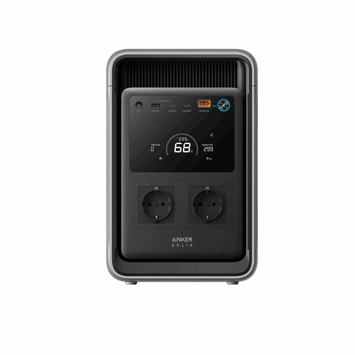 Anker SOLIX S2000 Powerstation 2000Wh – 3000W / LiFePO4 (0% MwSt gemäß § 12 Abs. 3 S. 1 UStG bei Vorliegen der gesetzlichen Voraussetzungen)