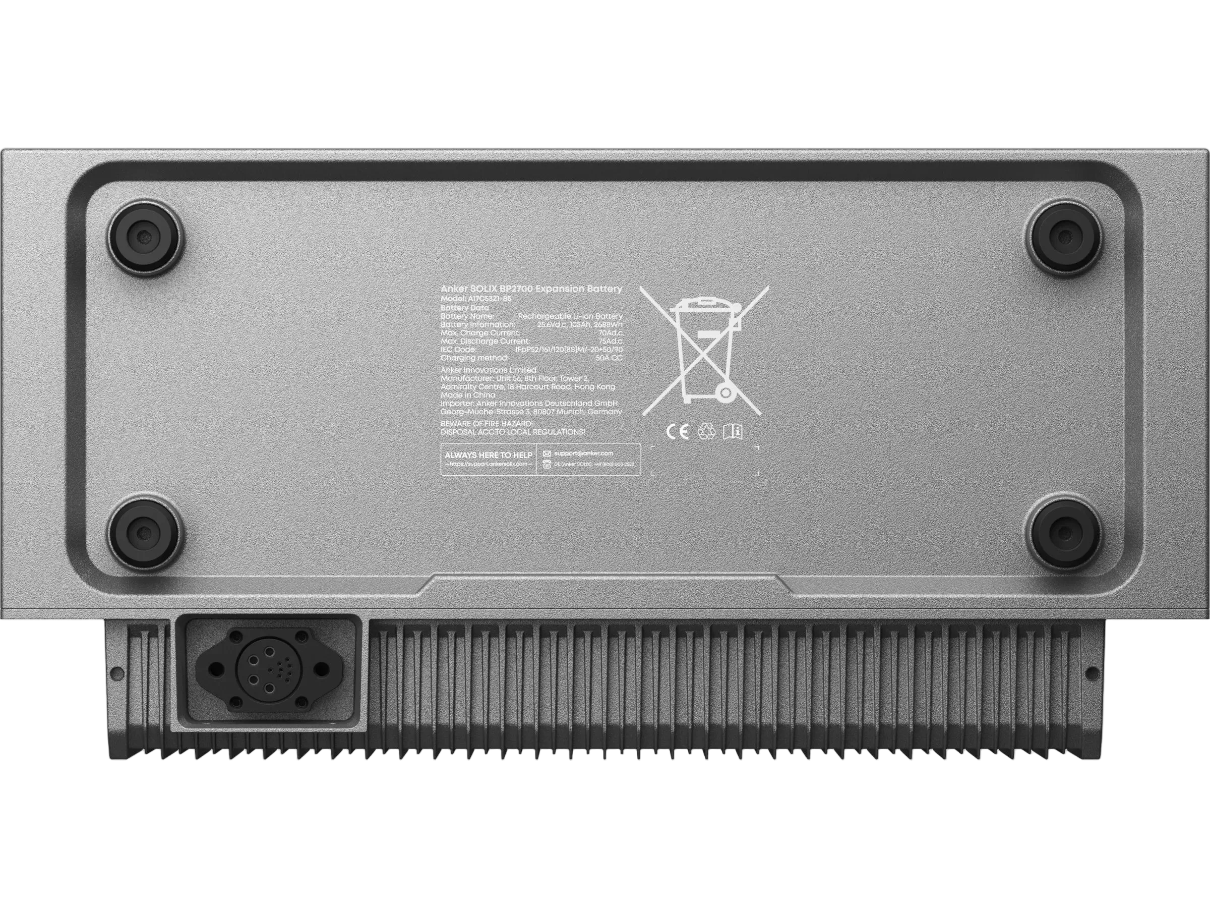Anker SOLIX Solarbank BP2700 Erweiterungsakku